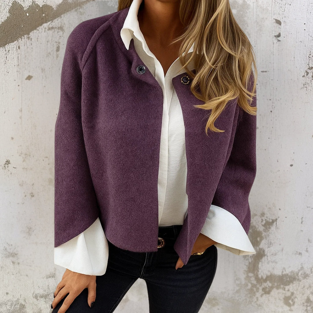 Donatella | Chaqueta corta, elegante y abrigada