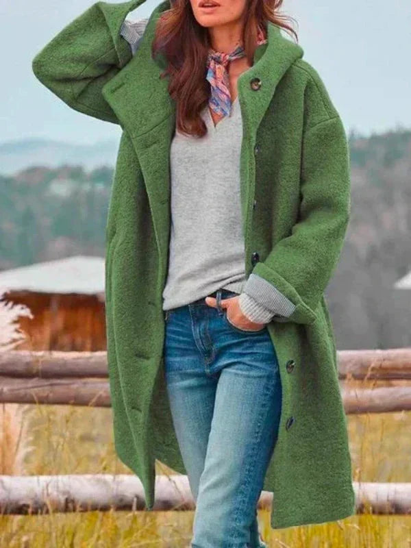 Daniela | Chaqueta larga y elegante de invierno