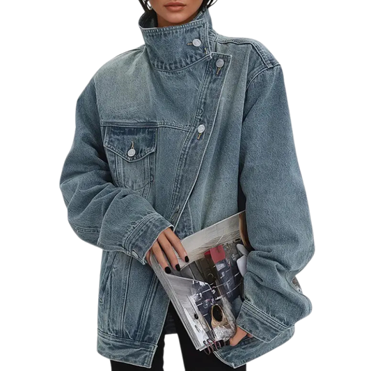 Marcella | Chaqueta de estilo urbano con botones asimétricos