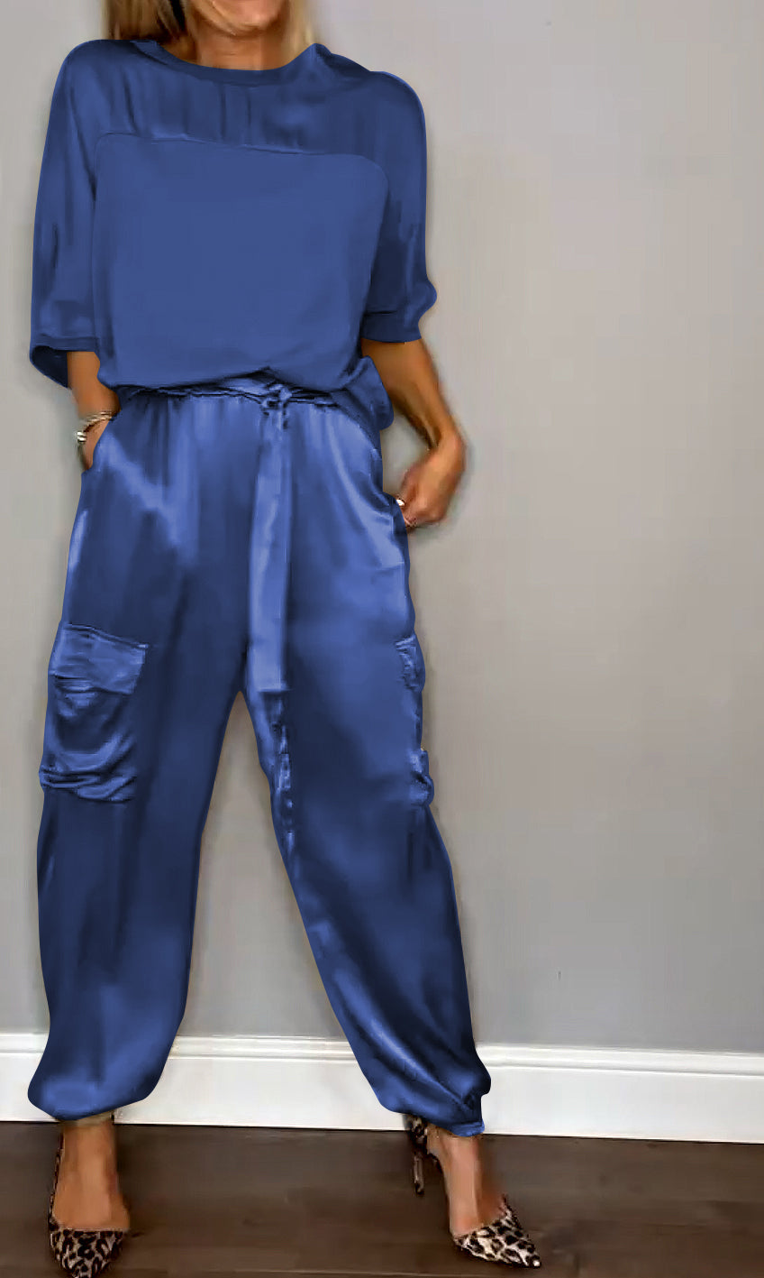 Completo elegante da donna - Blu