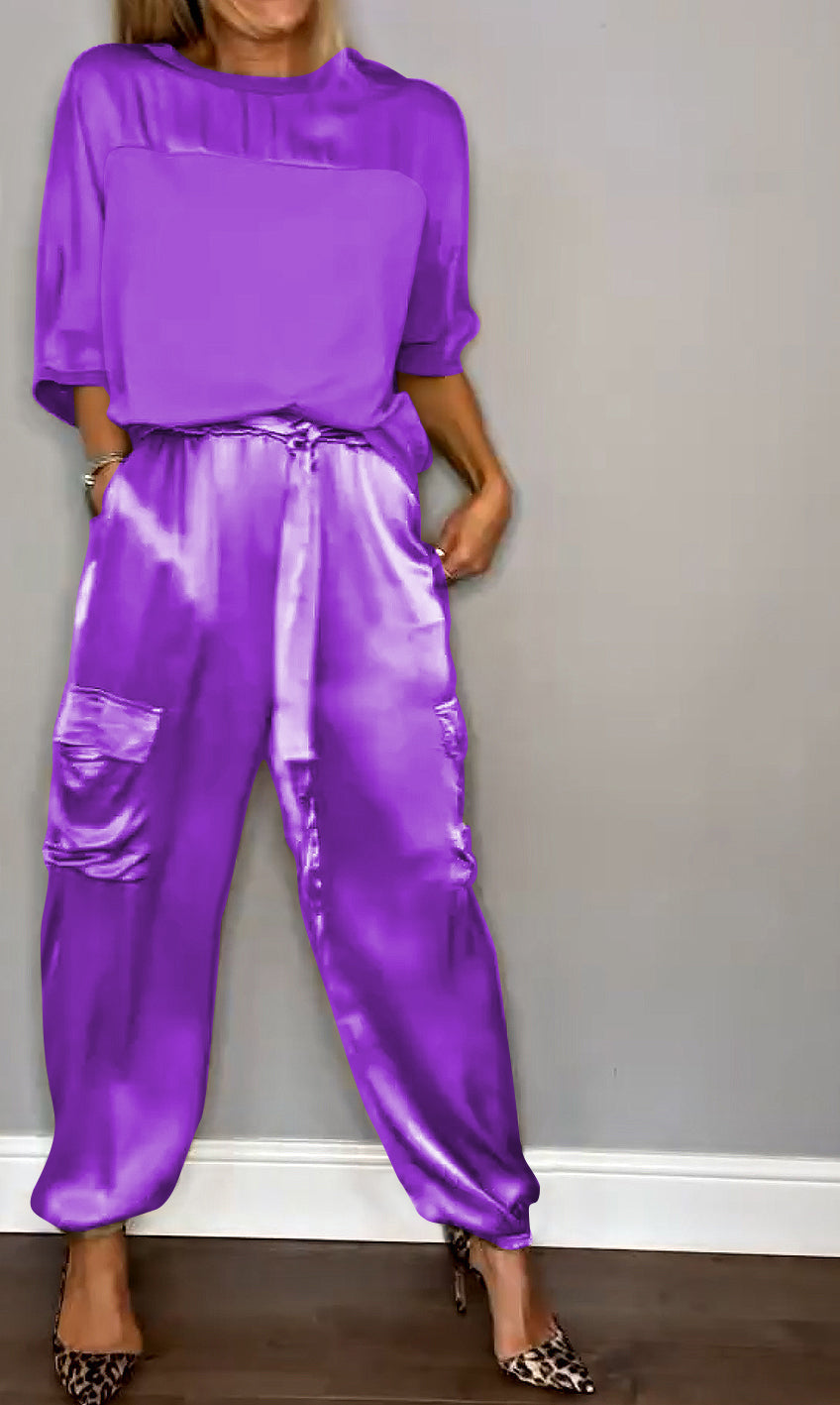 Completo elegante da donna - Viola