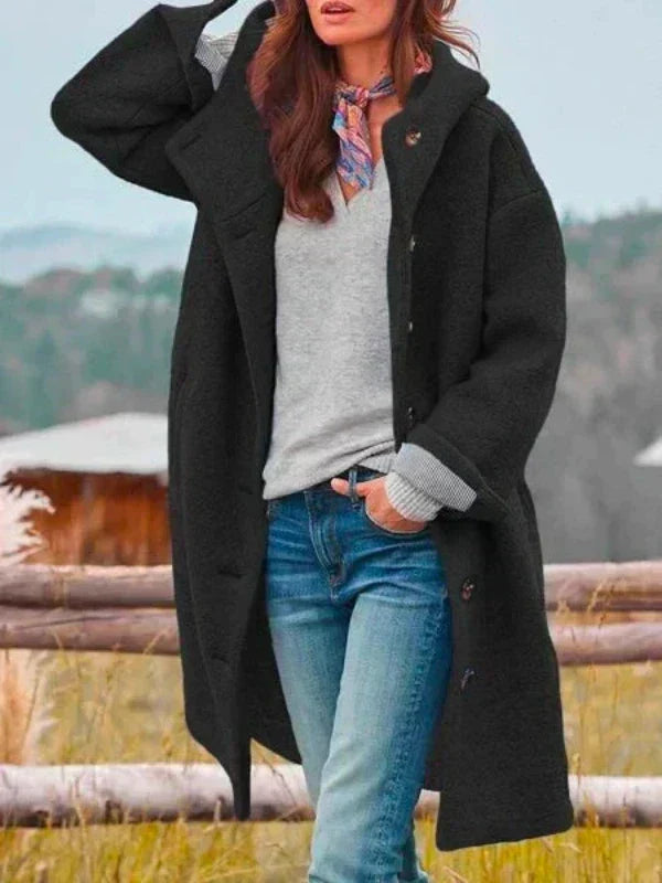 Daniela | Chaqueta larga y elegante de invierno