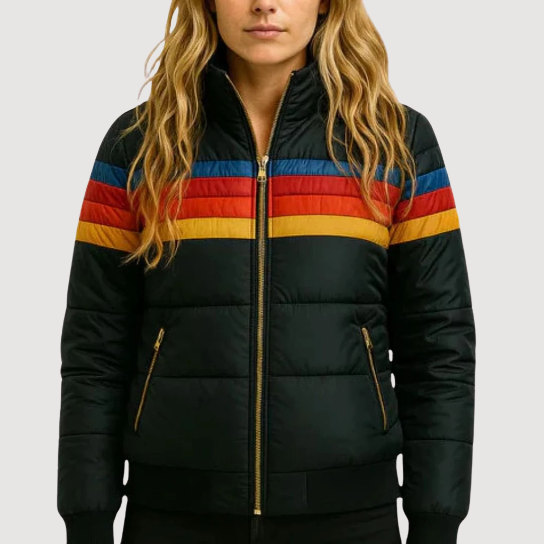 Simona | Chaqueta de plumón retro