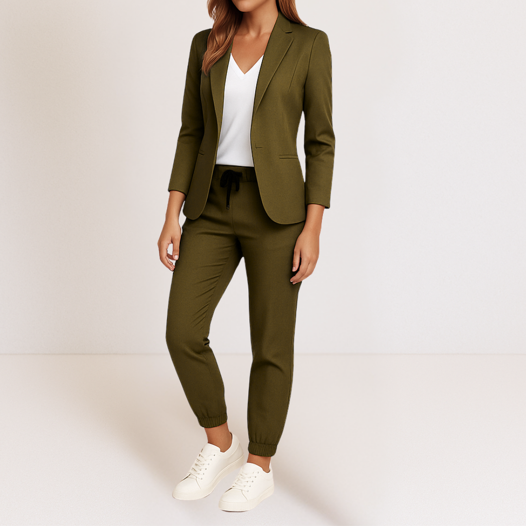 Completo due pezzi da donna Giulia - Verde
