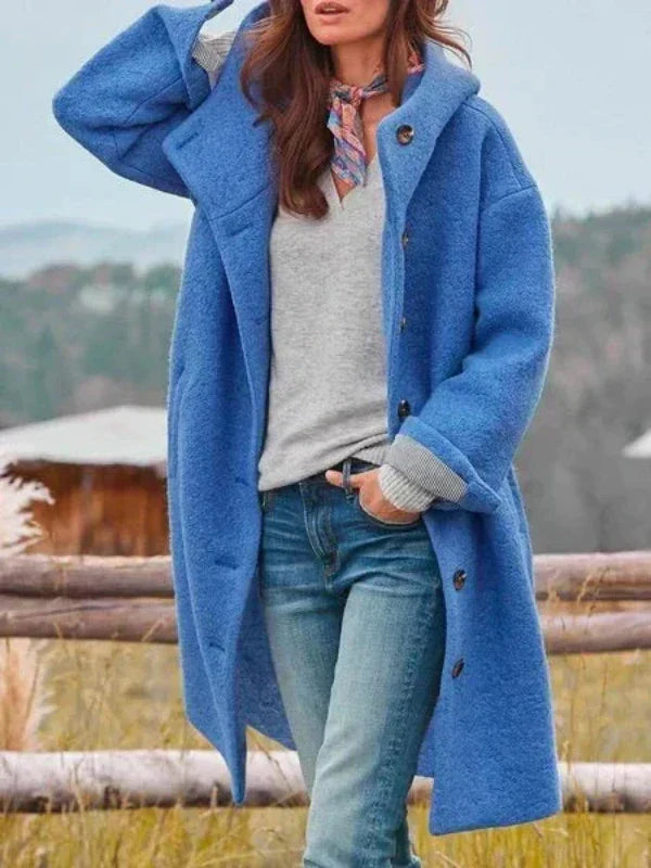 Daniela | Chaqueta larga y elegante de invierno