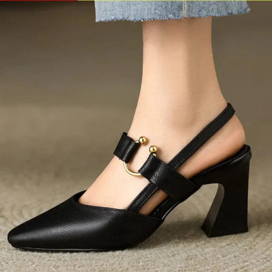 Elena | Slingback Cómodas con Tacón