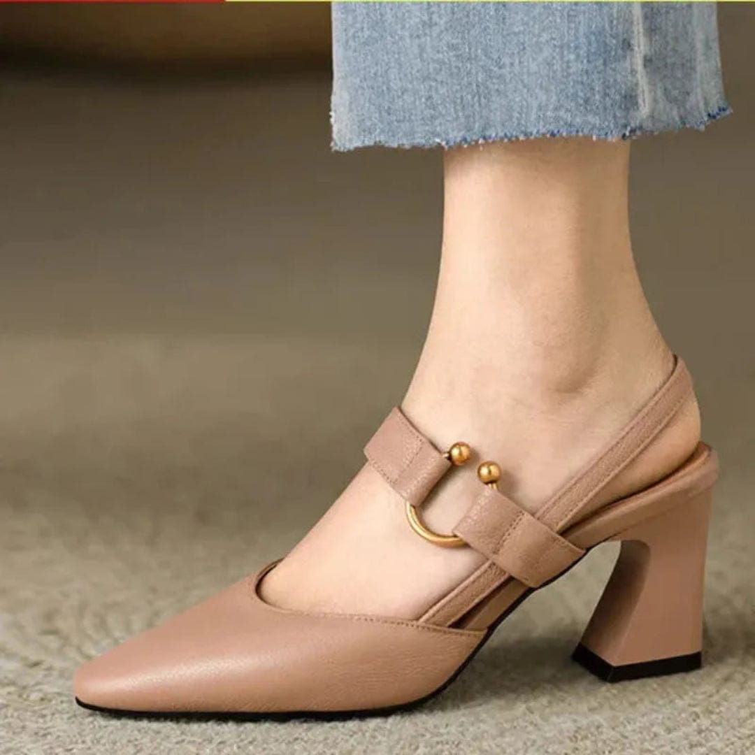 Elena | Slingback Cómodas con Tacón