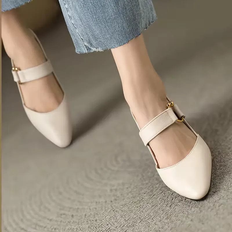 Elena | Slingback Cómodas con Tacón