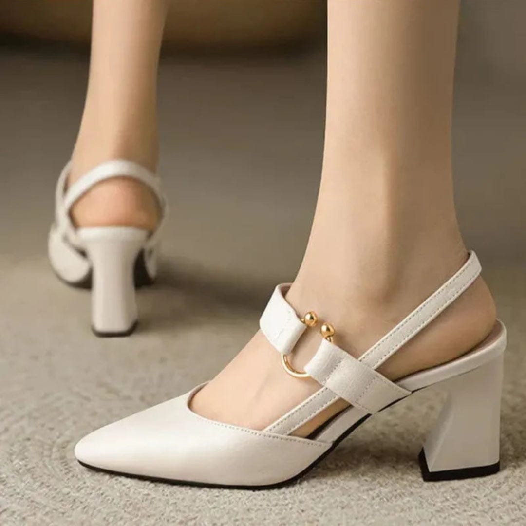 Elena | Slingback Cómodas con Tacón