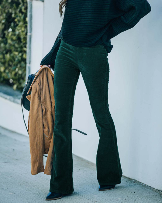Livia | Jeans a Zampa a Vita Alta