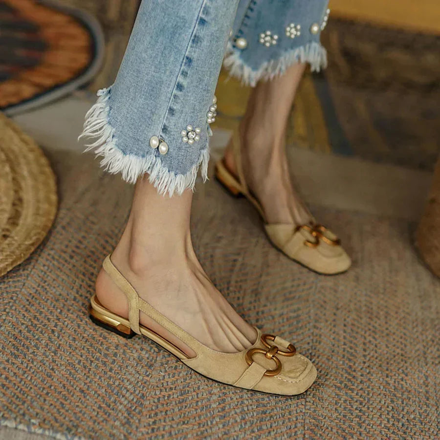 Alessandra | Sandalias Ortopédicas con Hebilla