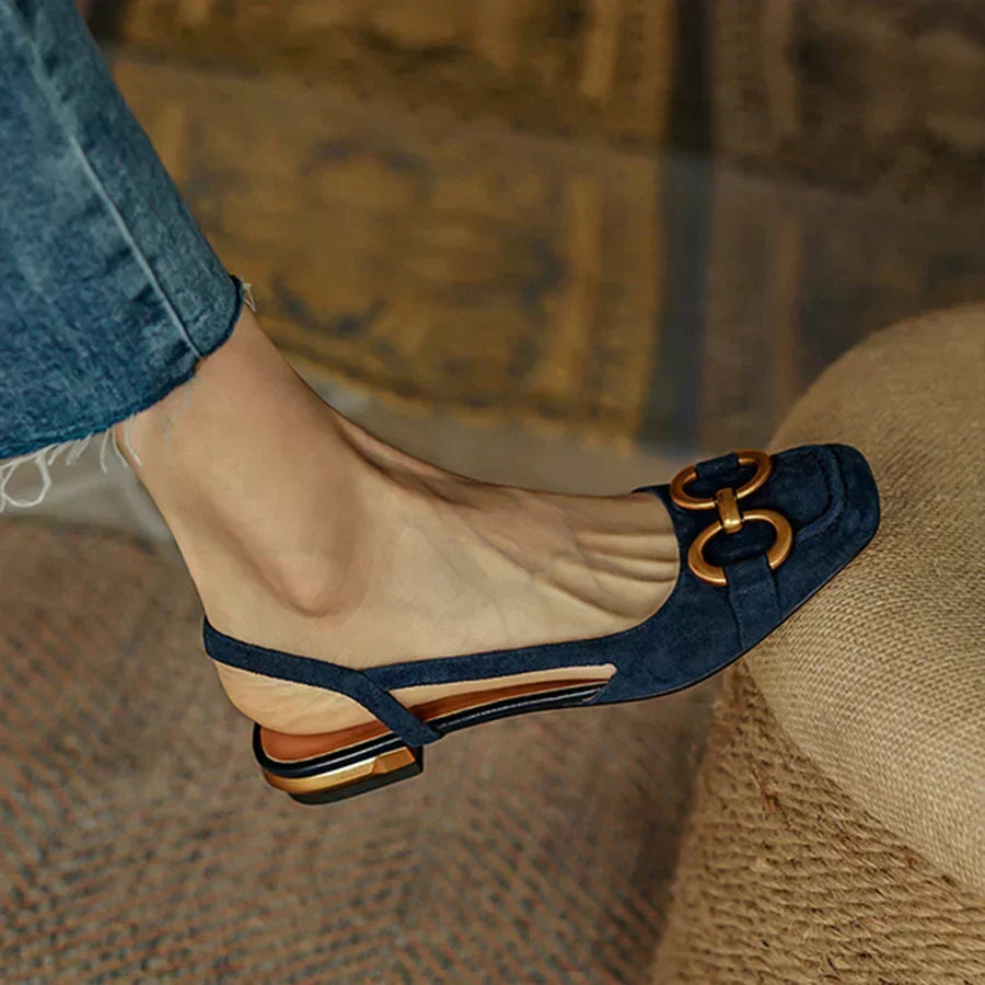 Alessandra | Sandalias Ortopédicas con Hebilla