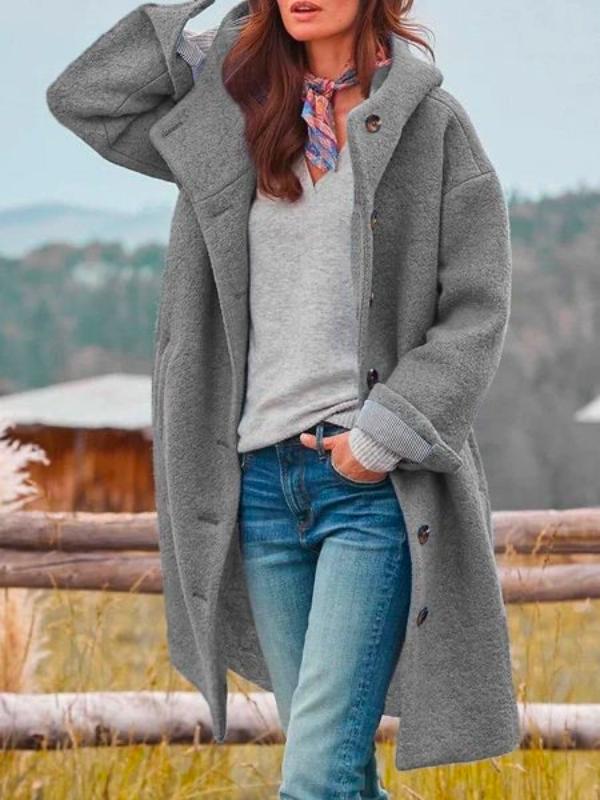 Daniela | Chaqueta larga y elegante de invierno