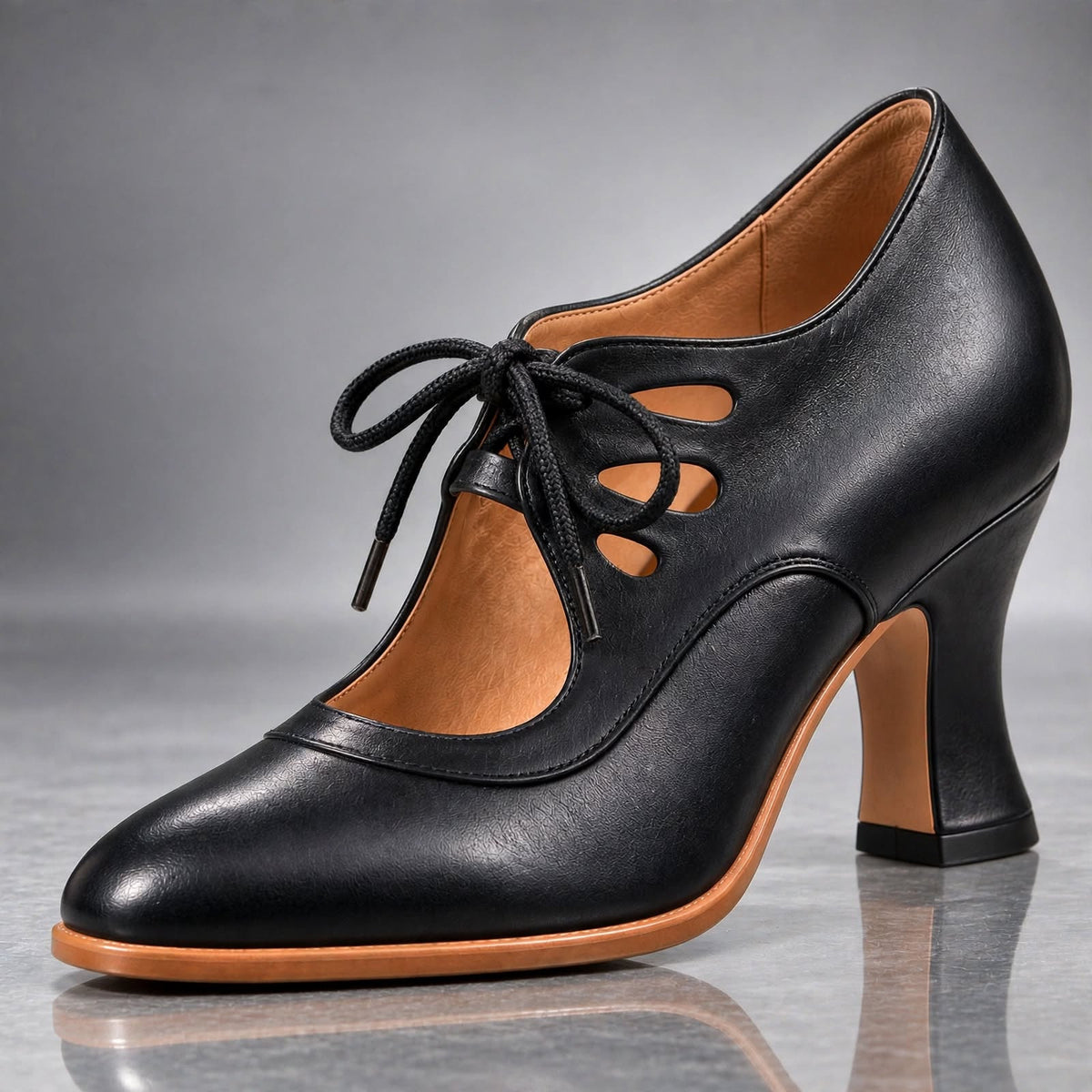 Amelia | Tacones con cordones