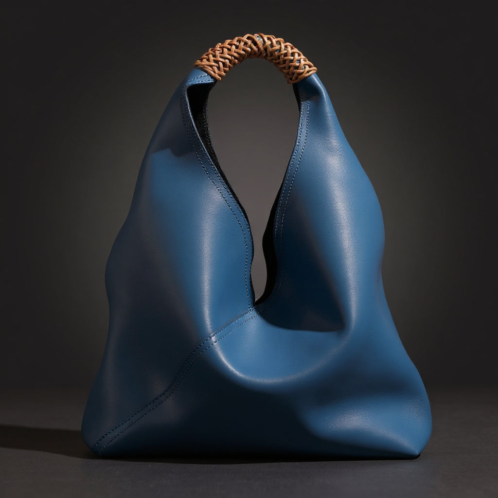 Antonella - Borsa Hobo Morbida con Manico - dettaglio 3