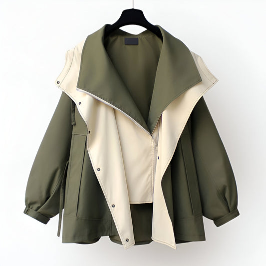 Estefania | Chaqueta cortavientos de doble capa