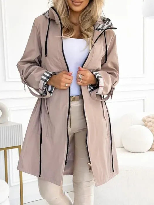 Gabriella | Abrigo impermeable y a prueba de viento con cremallera
